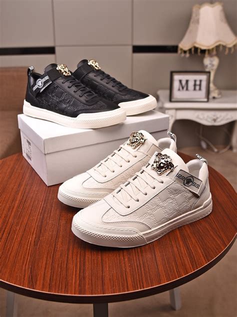 versace sneakers mens sale|versace shoes men sneakers discount.